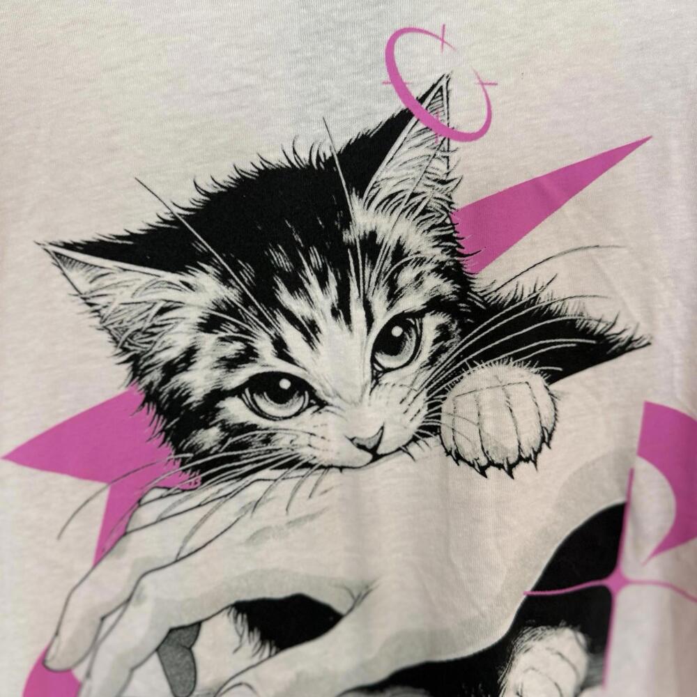 NWT‎ RARE Sold Out Yujin Instincts Cat Anime Shirt Size Medium - Picture 5 of 7